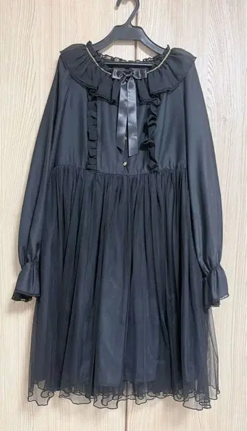 Angelic Pretty 원피스 블랙