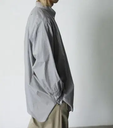 새상품 HERILL 25SS Broad Buttondown 깅엄 셔츠