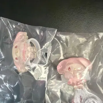 산리오 제리 데코 밴드 마이멜로디 시로 우사 가챠가챠