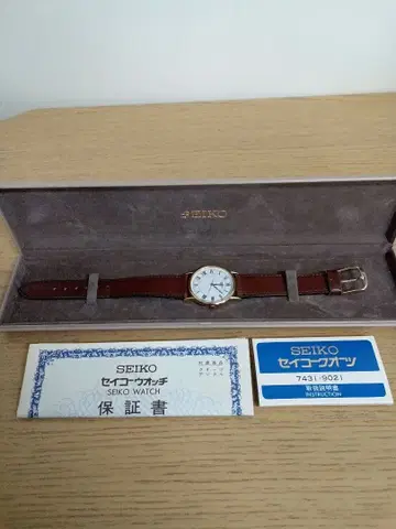 SEIKO 쿼츠 손목시계 빈티지