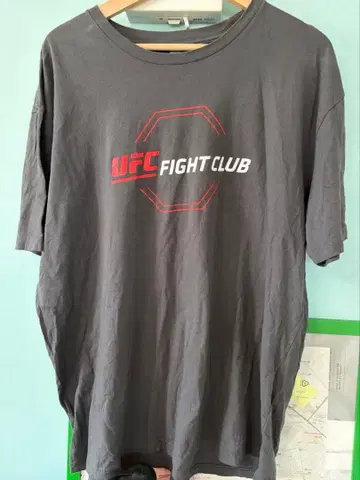 UFC 파이트 클럽 프린트 T셔츠