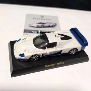 마세라티 MC12 미니카 컬렉션 교쇼 땡스 1:64
