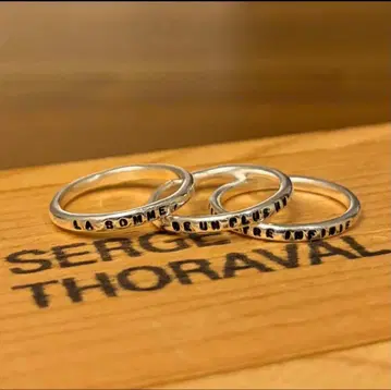 SERGE THORAVAL Infini 무한 실버 반지 [12호]