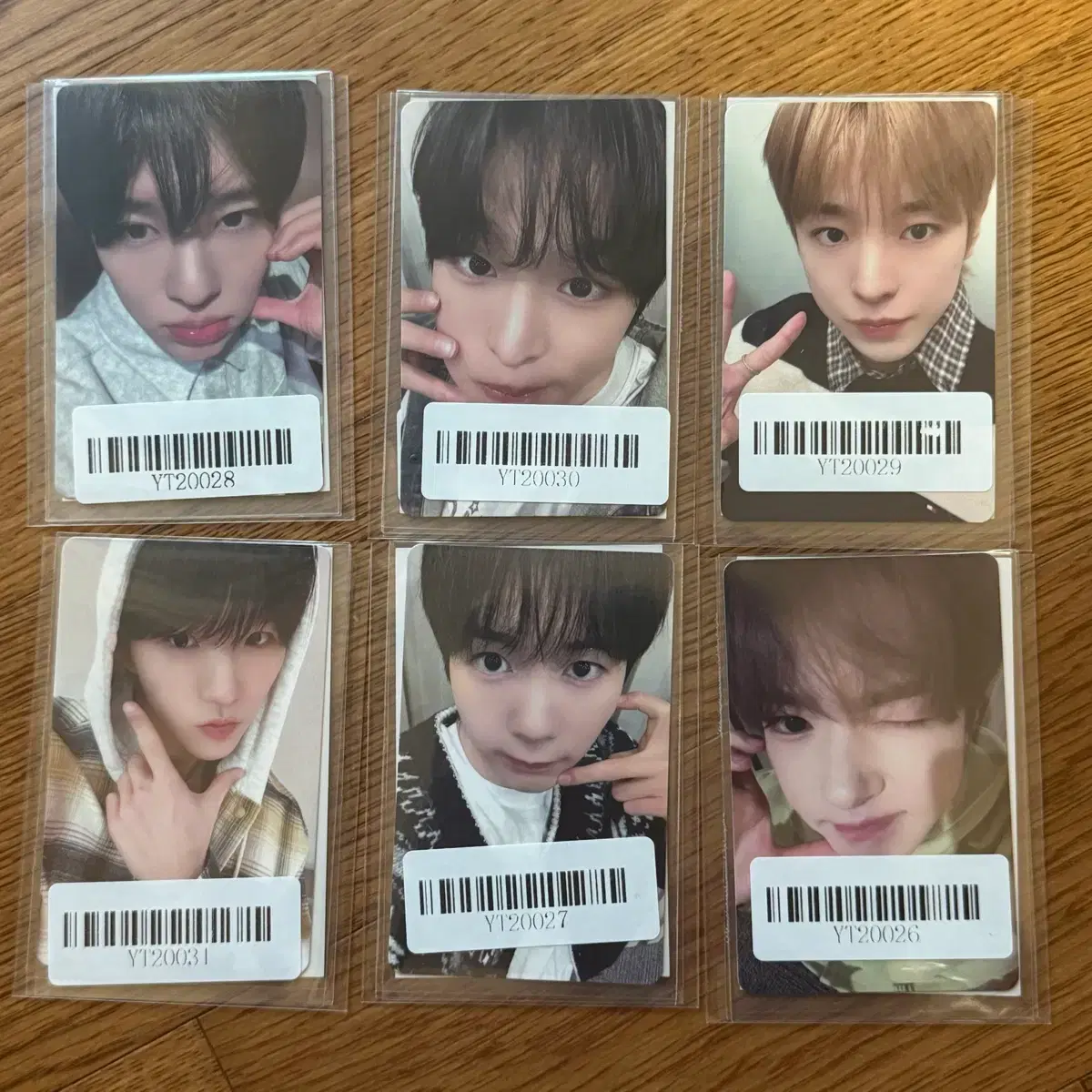 Yushi, Ryo) NCT WISH Everline Color unreleased photocard buncheol