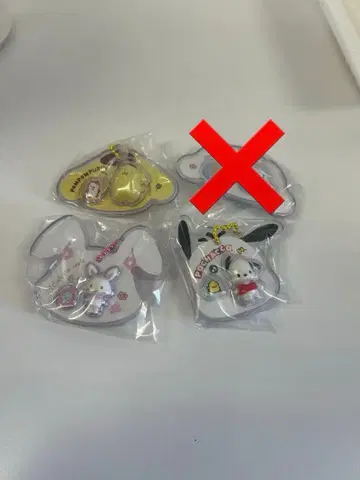 산리오 패키지 참 초코볼 시크릿 키링