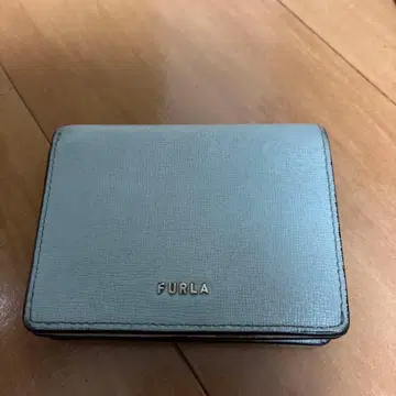 FURLA 반지갑 스카이블루