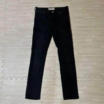 프렌치 커넥션 블랙 스키니 데님 28 x 32