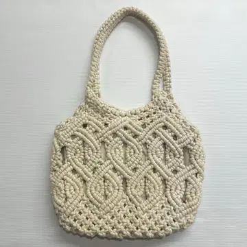 ZARA 자라 짜임 토트백