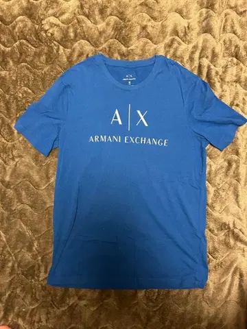 Armani Exchange 블루 T셔츠 M