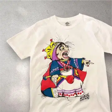 90s ANDAZIA 이상한 나라의 앨리스 티셔츠