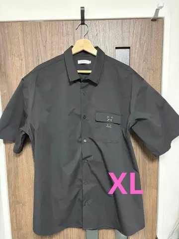 graniph 뷰티풀 섀도우 고양이 잠수 반팔 셔츠 XL