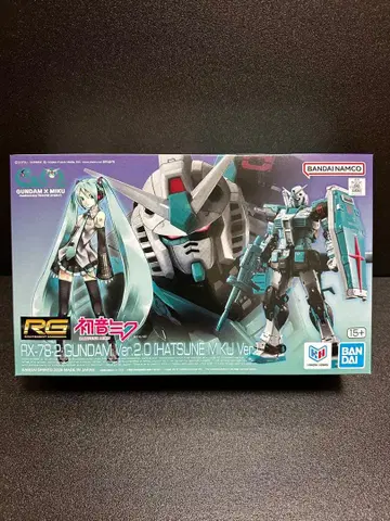 RG RX-78-2 건담 Ver.2.0 하츠네 미쿠 Ver.