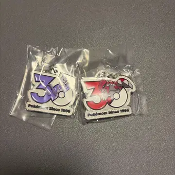 포켓몬 30주년 메탈 참 뮤츠 그라돈 2종 세트