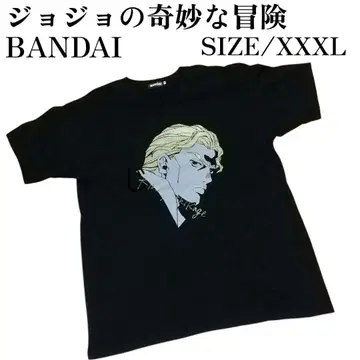 죠죠의 기묘한 모험 요시카게 키라 BANDAI 공식 T셔츠 XXL 사이즈