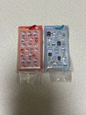 산리오 봉봉드롭 미니어처 참 헬로키티 하피단부이
