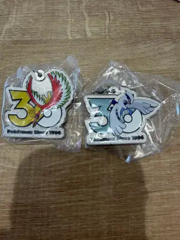 포켓몬 30주년 메탈 참 호우오우 루기아 2종 세트