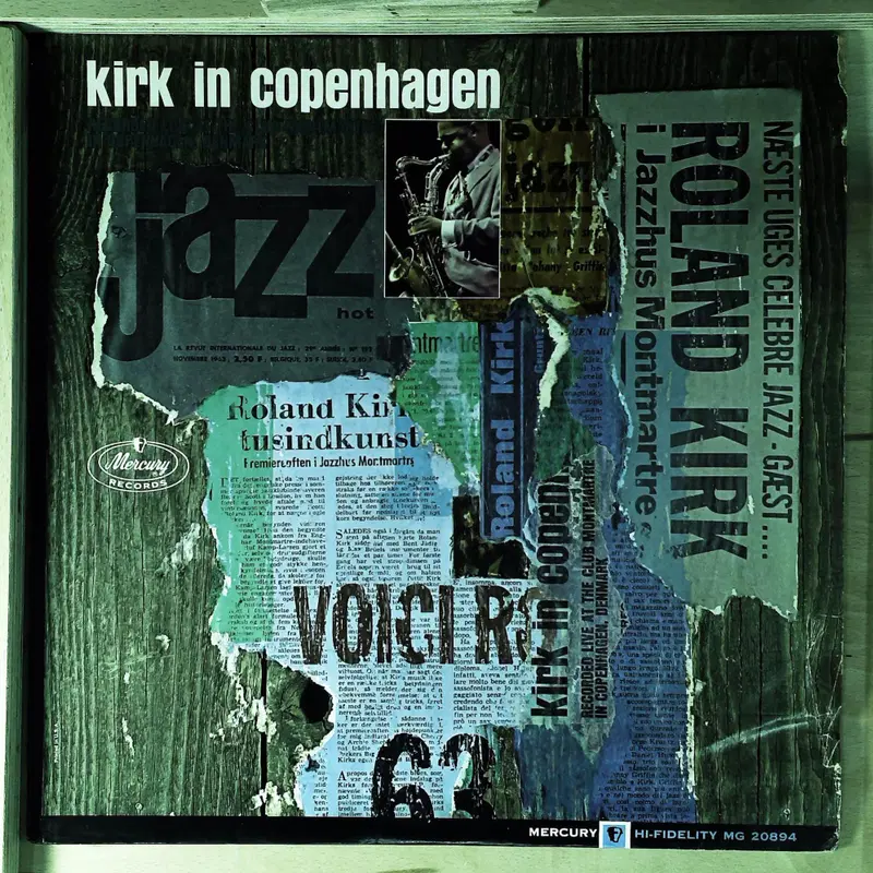 Roland Kirk Kirk In Copenhagen 미국 1973년반