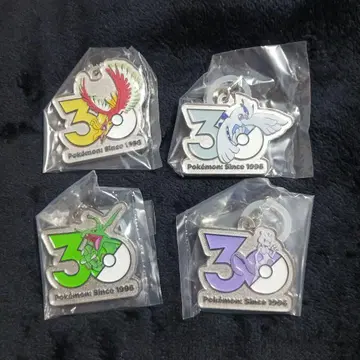 포켓몬 30주년 메탈 참 마스코트 ~칸토, 조토, 호연~