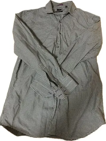 Paul Smith 슬림핏 체크 셔츠 16 1/2