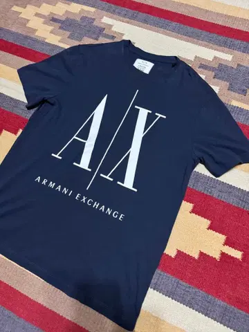 ARMANI EXCHANGE 티셔츠 네이비