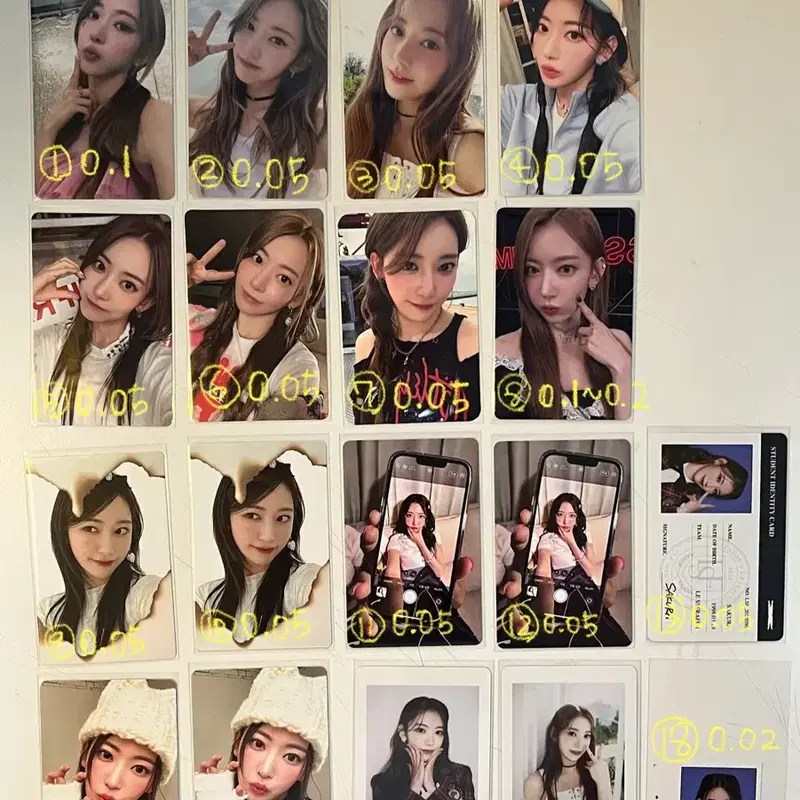 르세라핌 사쿠라 포토카드