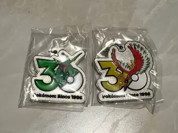 포켓몬 30주년 메탈 참 마스코트 칠색조 렉쿠우자