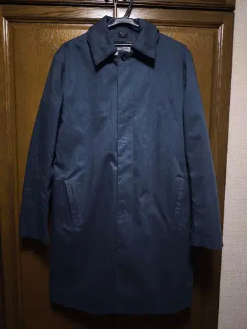 NORWEGIAN RAIN 후디드 스텐카라 코트 네이비 사이즈 S