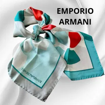 [ 레어 새상품급 ] 엠포리오 아르마니 ARMANI 스카프 실크 100%