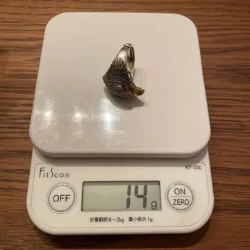 이글 모티브 실버 반지 14g