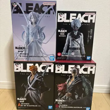 BLEACH MASTERLISE 피규어 4개 세트