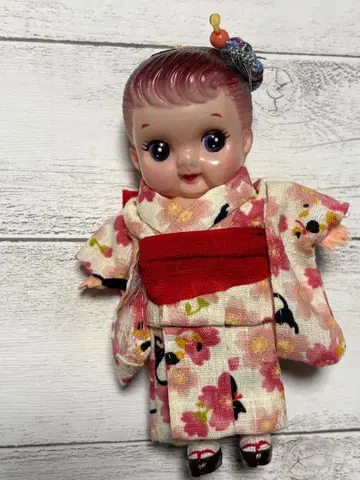 셀룰로이드 인형 미코짱 기모노 쇼와 레트로
