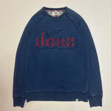 DEUS EX MACHINA 인디고 맨투맨