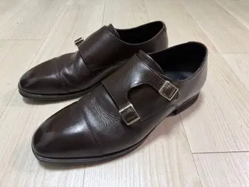 다크 브라운 더블 몽크 스트랩 정장 셀렉트 26.5cm
