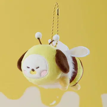 BT21 봉제 인형 키링 HONEYBEE CHIMMY 꿀벌
