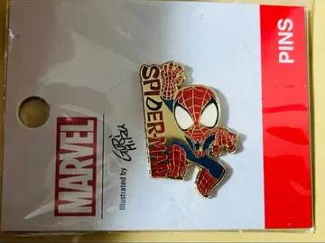 새상품 MARVEL 스파이더맨 핀 배지 핀즈 배지 극장 굿즈