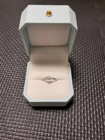 KRKC 프로포즈 반지 모이사나이트 15호 꿈의 빛 0.3ct