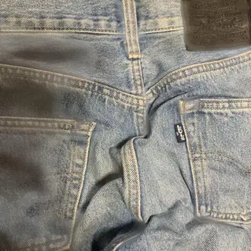 Levi's 라이트 블루 스트레이트 데님 501