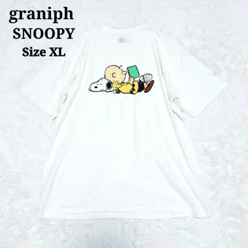 graniph SNOOPY 스누피 콜라보 T셔츠 XL 카피라이트