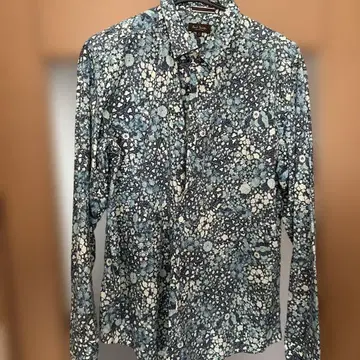 Paul Smith COLLECTION 꽃무늬 셔츠 블루 L