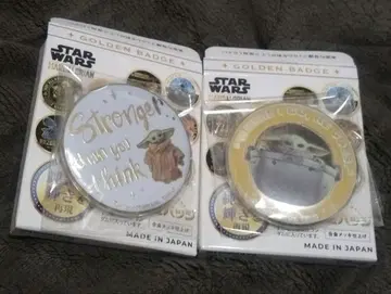 STARWARS 그로구 & 만달로리안 캔뱃지 금뱃지 스타워즈