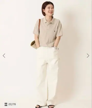 폴로 랄프 로렌 CUSTOM SLIM FIT 폴로