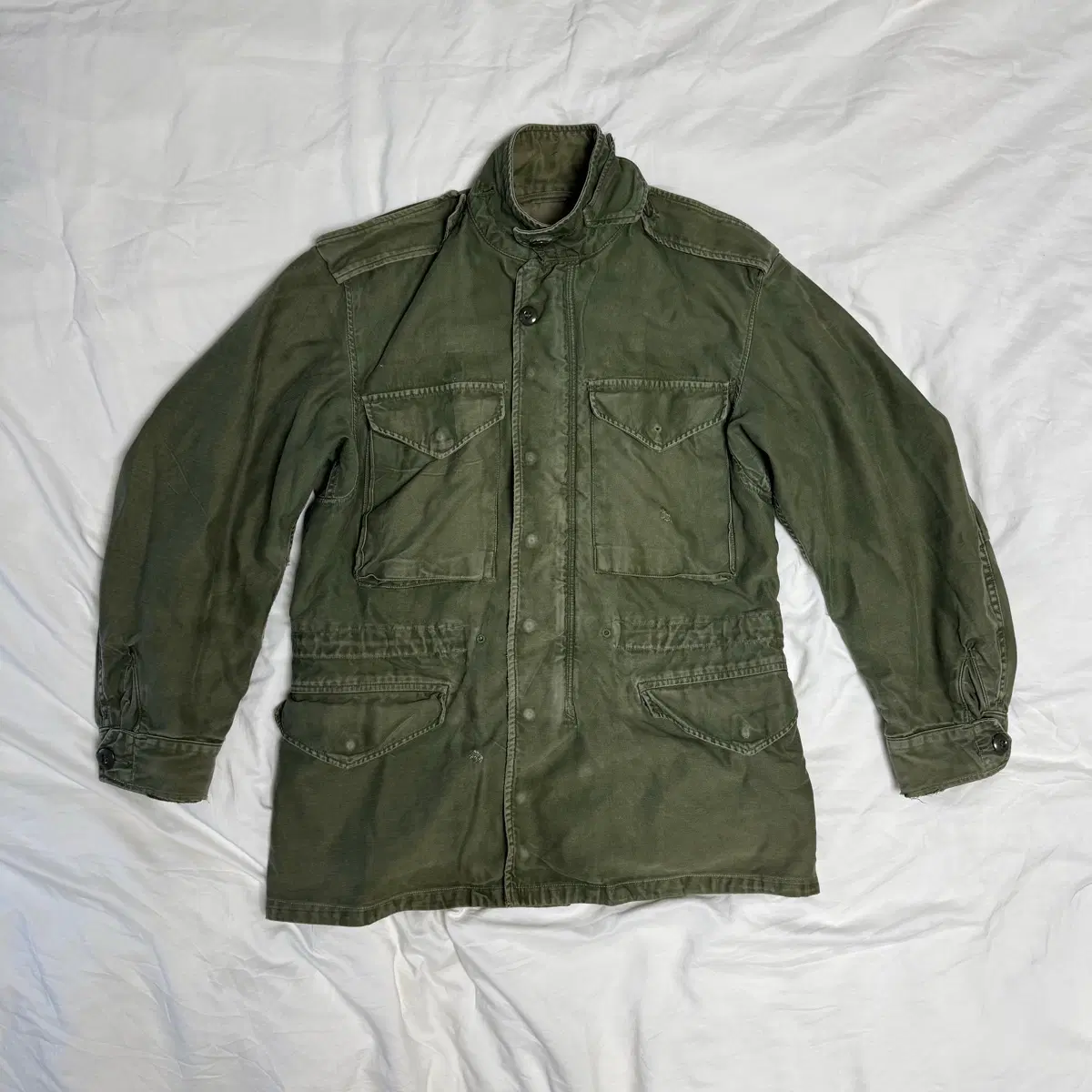 Small Short) US Military Original M-50 Field Jacket with Liner M43 
