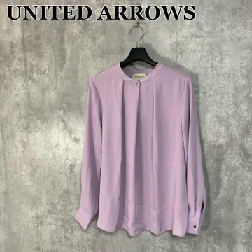 UNITED ARROWS 드레이프감 긴팔 블라우스