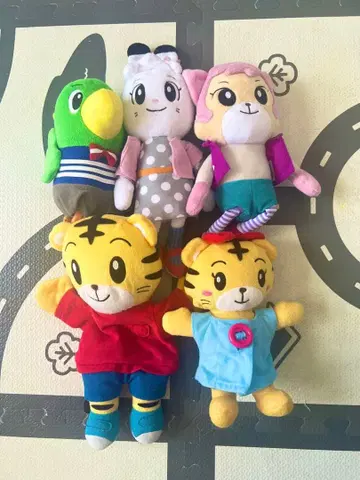 아이 챌린지 호비(시마지로) 봉제 인형 묶음 판매 미미린 하나짱