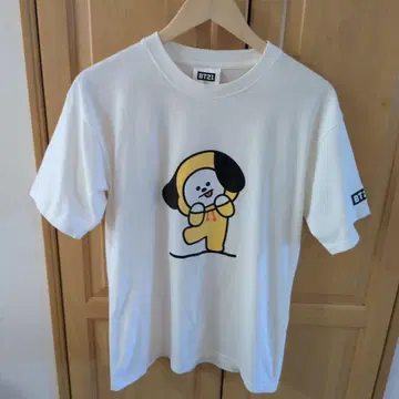 BT21 CHIMMY 티셔츠 화이트 M 사이즈