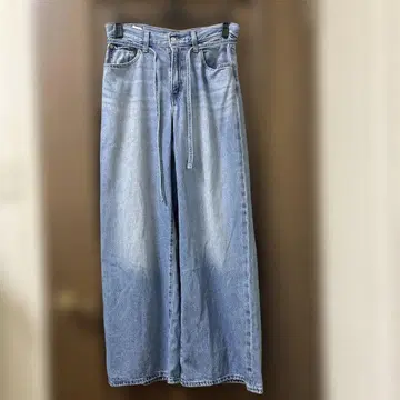 LEVI'S 하이웨스트 와이드 레그 데님