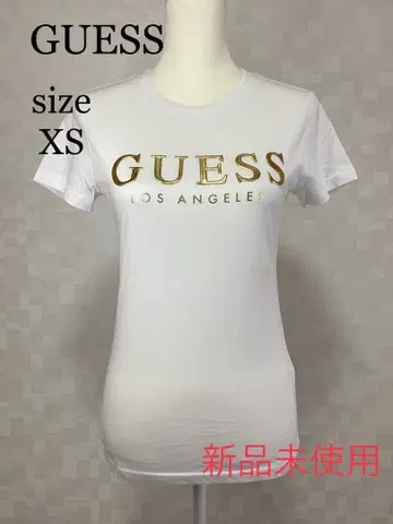 택 포함 미사용 새상품 정가 4290엔 GUESS 게스 티셔츠