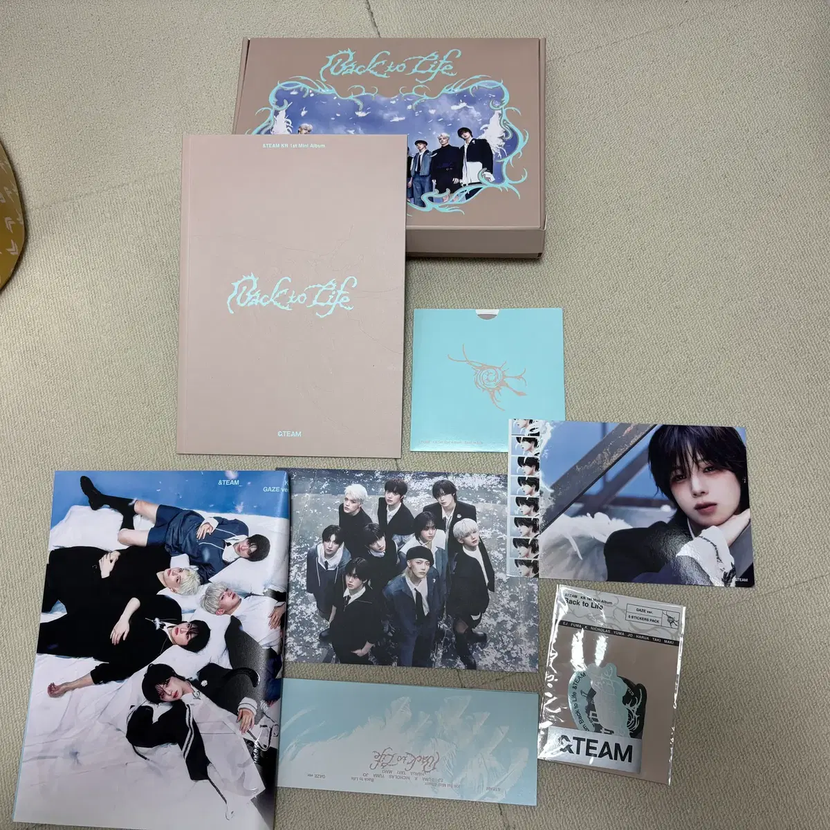 &team Go in blind yizhiyu polaroid | Bunjang Global