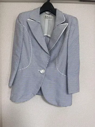 S.T.A.C. 스트라이프 테일러드 자켓 M 정가 105,000원