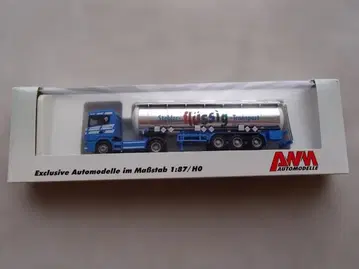 AWM 탱크 트레일러 1/87 스케일 미니카